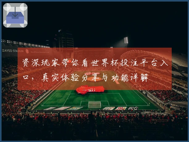 资深玩家带你看世界杯投注平台入口，真实体验分享与功能详解