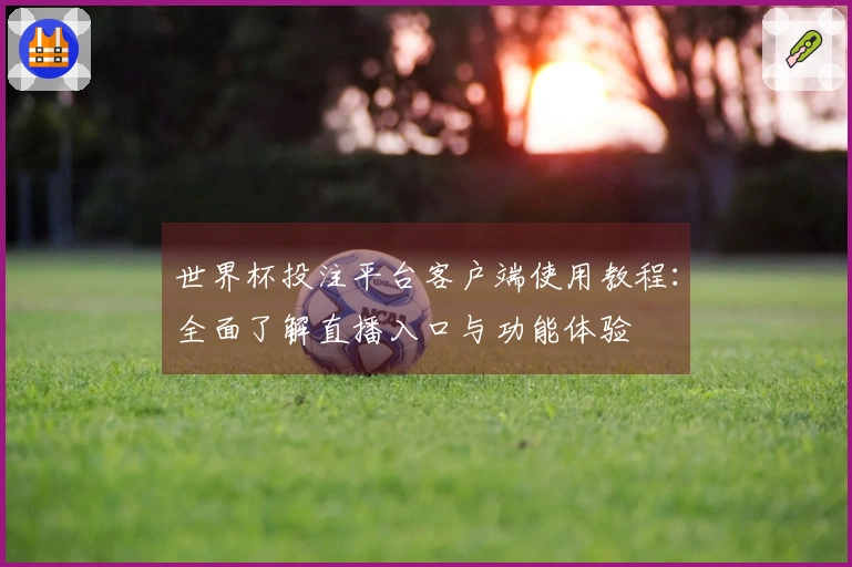 世界杯投注平台客户端使用教程：全面了解直播入口与功能体验