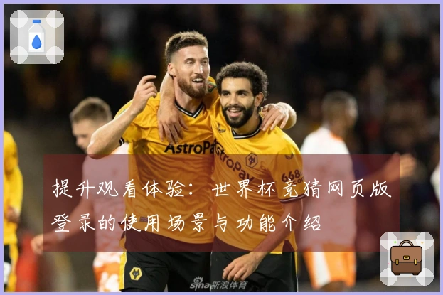 提升观看体验：世界杯竞猜网页版登录的使用场景与功能介绍
